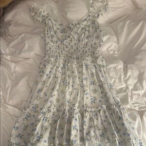 Floral Ruffle Dress